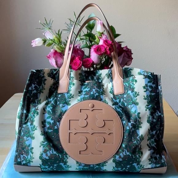 πππ TORY BURCH ELLA PRINTED TOTE πππ - Picture 4 of 16